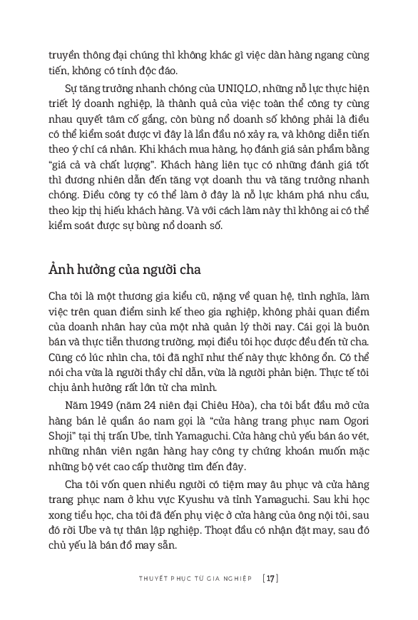 1 thắng 9 bại - câu chuyện khởi nghiệp và gây dựng thương hiệu của ông chủ uniqlo - tỷ phú giàu nhất nhật bản - Ảnh 10