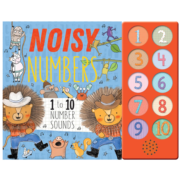 10 button sound book - numbers