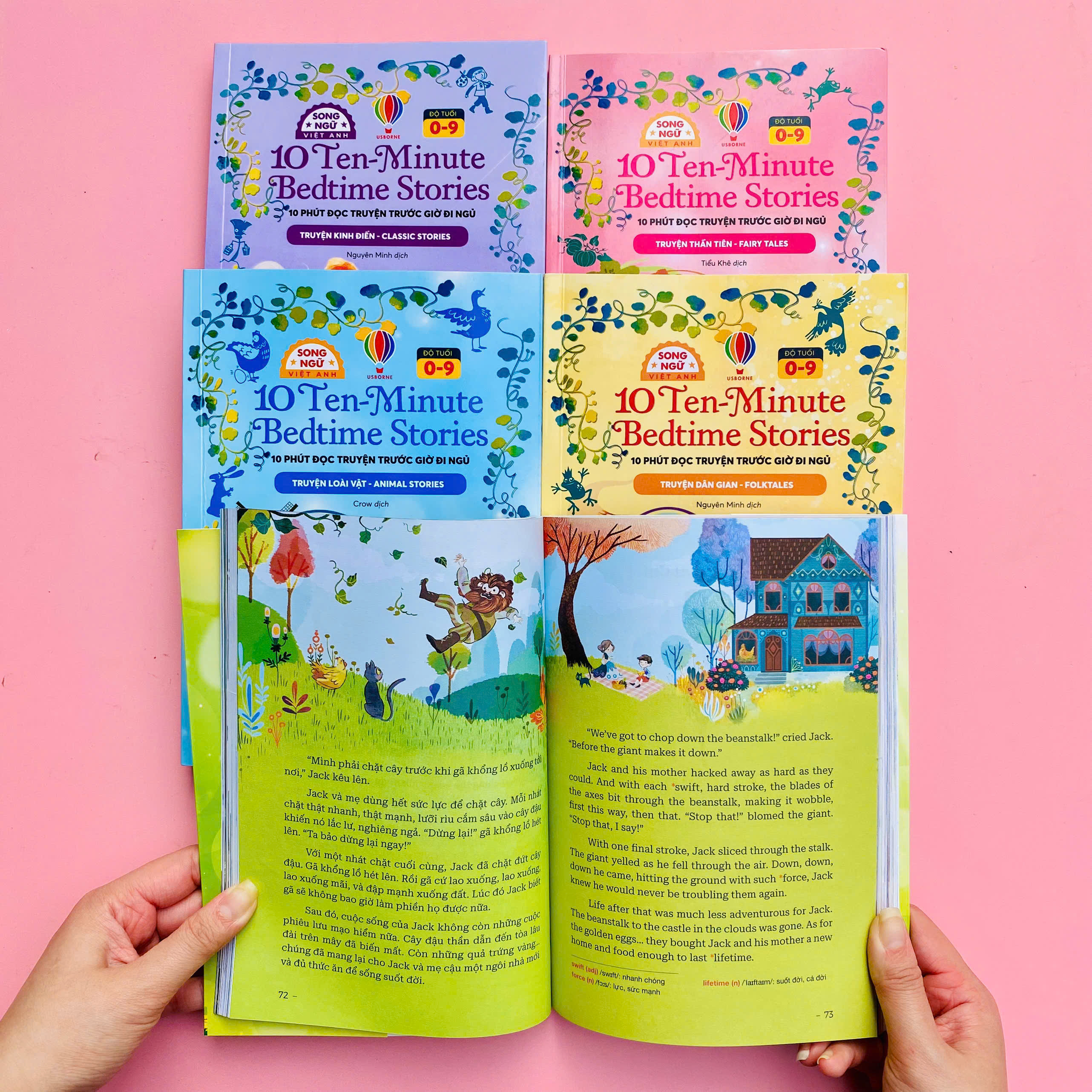 10 ten-minutes bedtime stories - 10 phút đọc truyện trước giờ đi ngủ - animal stories - truyện loài vật - song ngữ việt-anh - Ảnh 7
