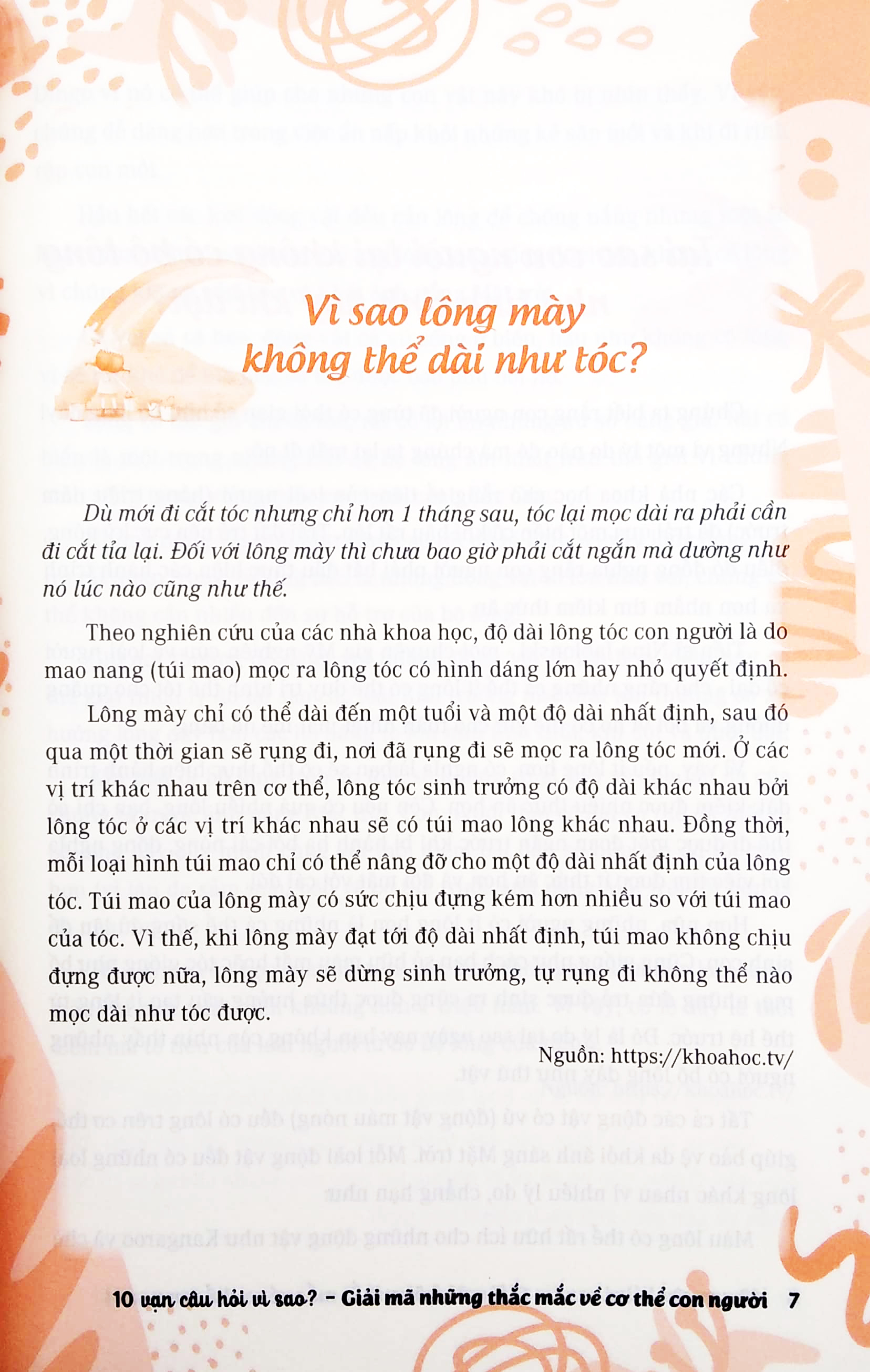 10 vạn câu hỏi vì sao - giải mã những thắc mắc về cơ thể người - Ảnh 5