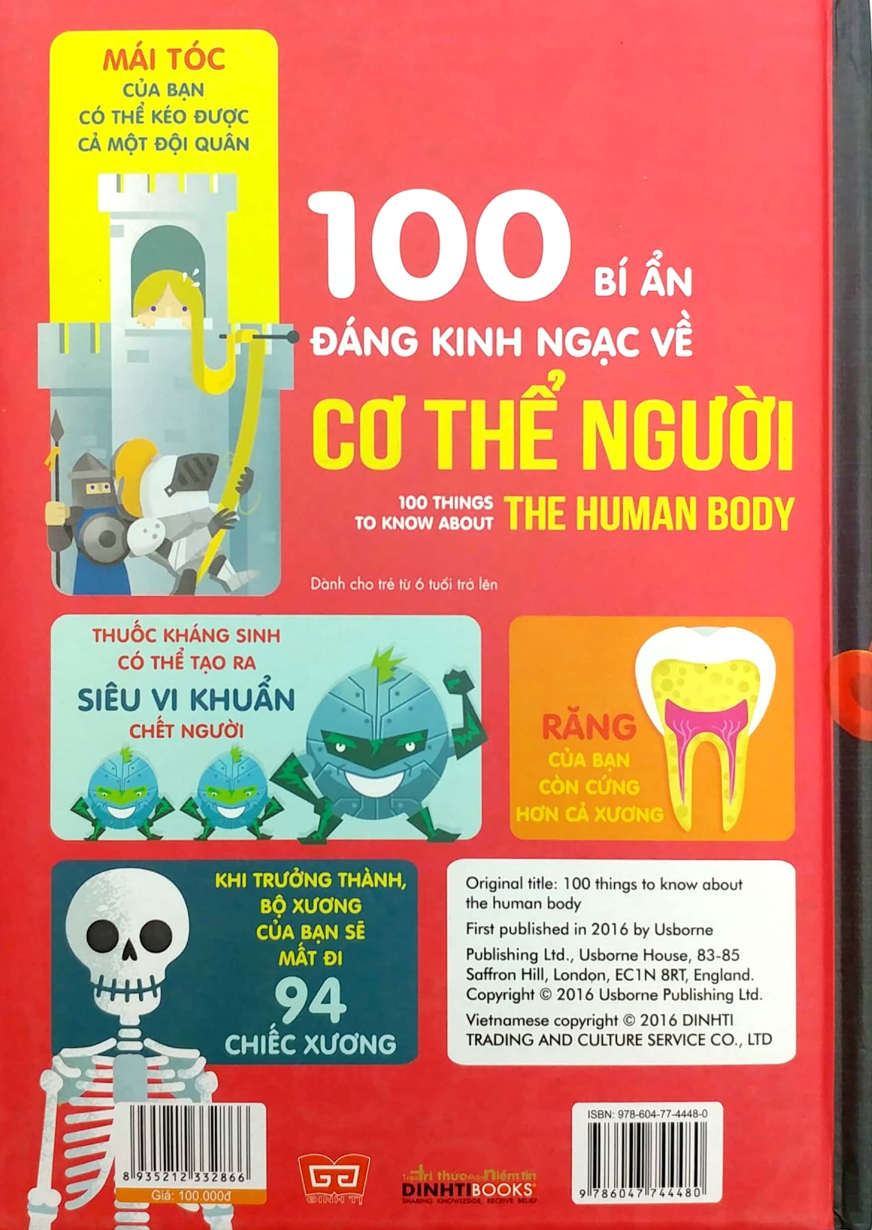 100 bí ẩn đáng kinh ngạc về cơ thể người (usborne - 100 things to know about the human body) - Ảnh 6