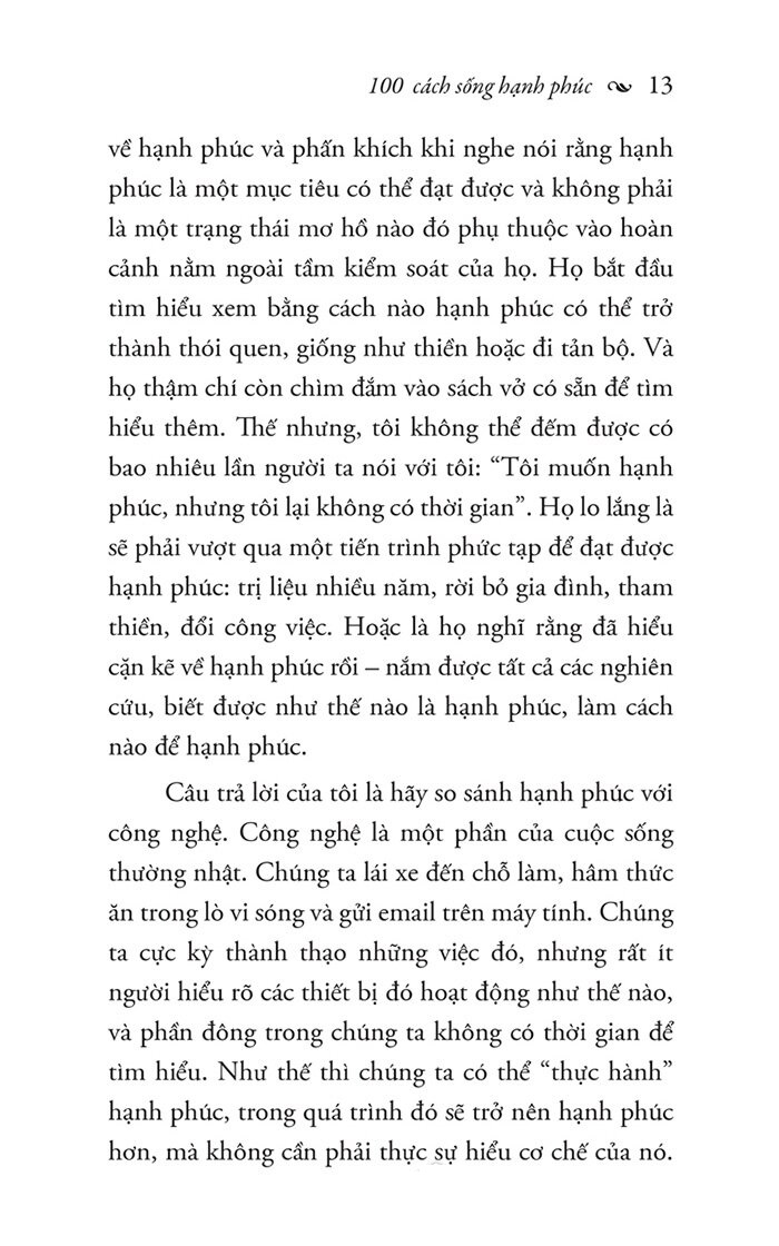 100 cách sống hạnh phúc - cẩm nang dành cho người bận rộn - Ảnh 9