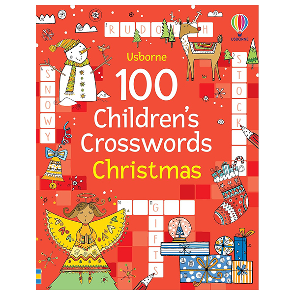 100 children's crosswords - christmas