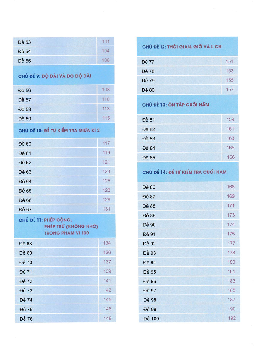 100 đề kiểm tra toán 1 - Ảnh 4