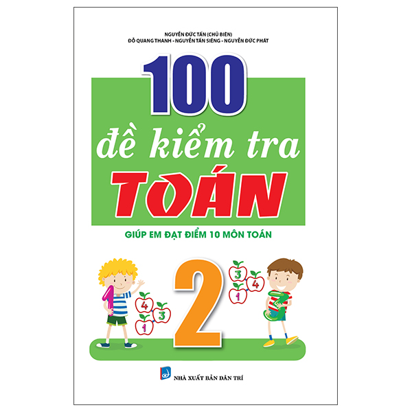 100 đề kiểm tra toán 2