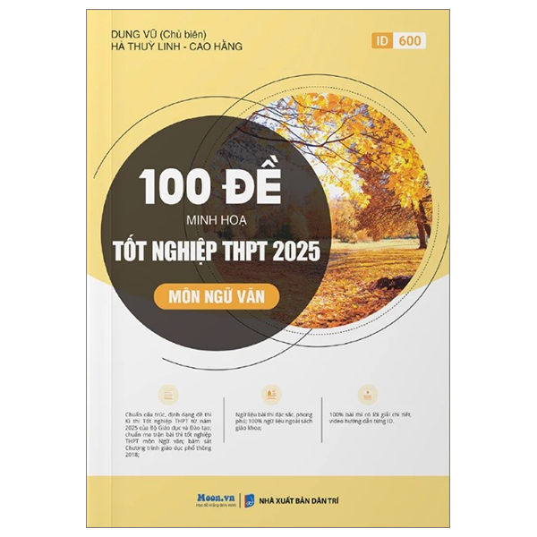 100 đề minh họa tốt nghiệp thpt 2025 - môn ngữ văn