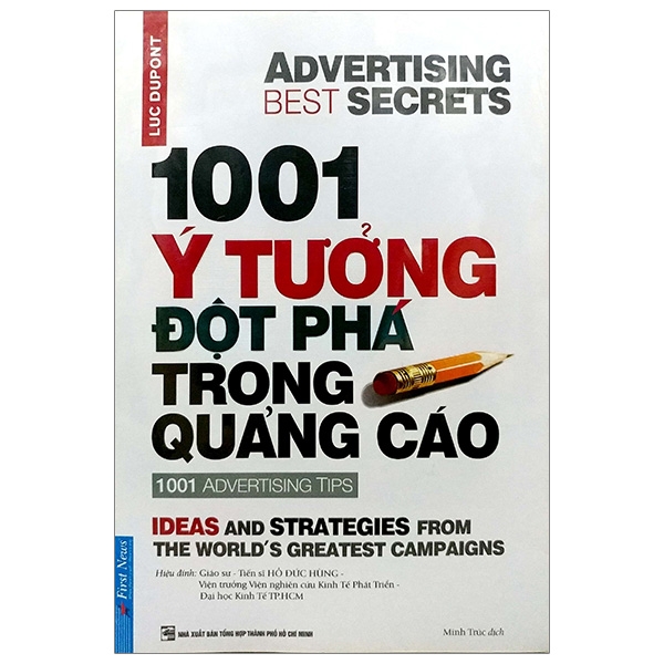 1001 ý tưởng đột phá trong quảng cáo - 1001 advertising tips (tái bản 2019)