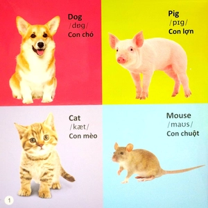 101 first words: animals - 101 từ đầu tiên: động vật (tái bản 2022) - Ảnh 3