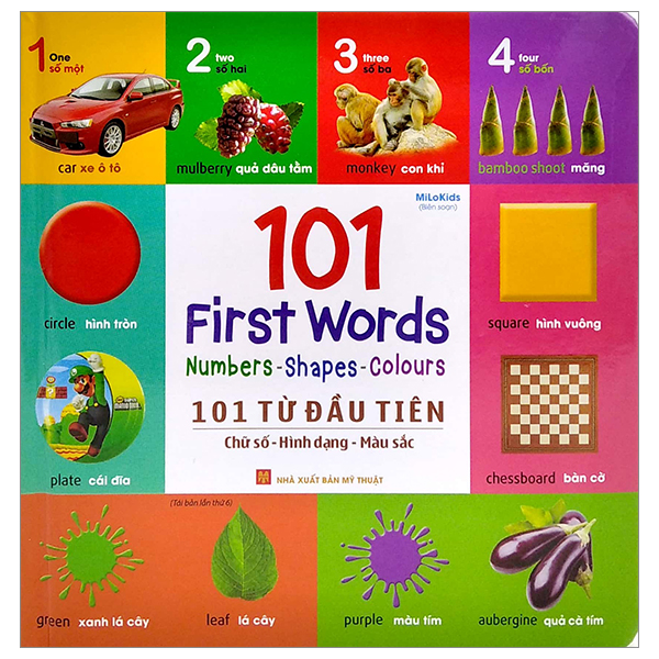 101 First Words - Transport- 101 Từ Đầu Tiên - Giao Thông - Bìa Cứng (Tái Bản 2021) - Ảnh 7