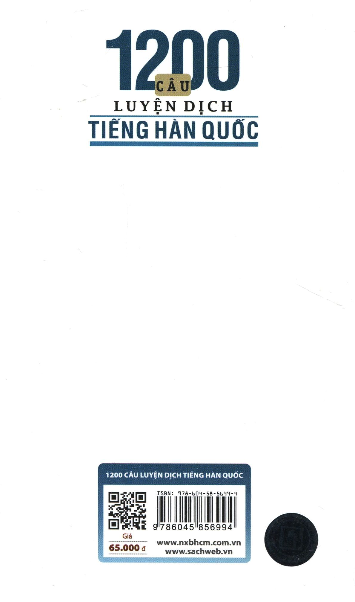 1200 câu luyện dịch tiếng hàn quốc - Ảnh 7