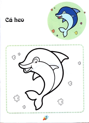 123 nào ta tô màu! thủy cung - Ảnh 11