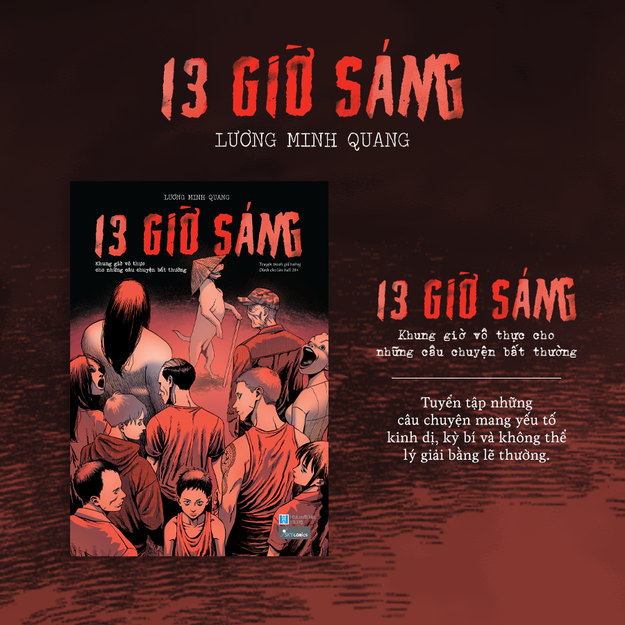 13 Giờ Sáng - Khung Giờ Vô Thực Cho Những Câu Chuyện Bất Thường - Tặng Kèm Bookmark - Ảnh 3