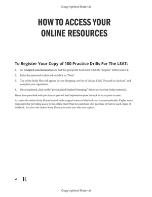 180 practice drills for the lsat: over 5000 questions to build essential lsat skills - Ảnh 7