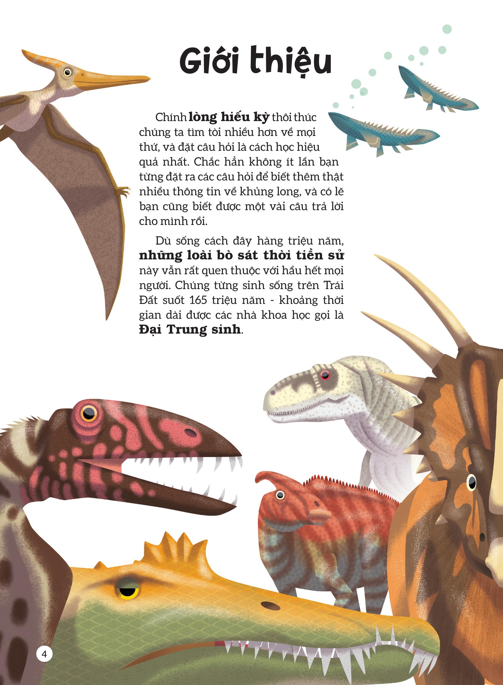 200 Câu Hỏi Vì Sao Về Khủng Long - Bìa Cứng - Ảnh 5
