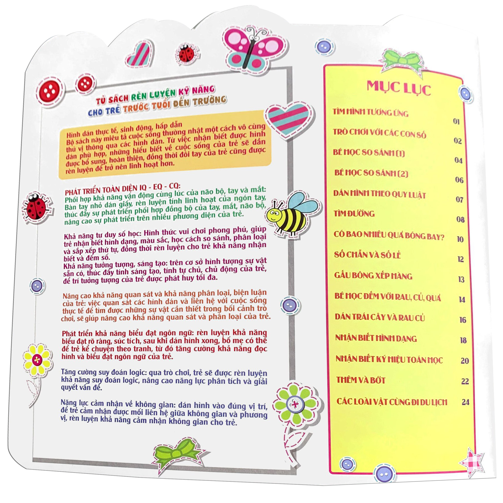 208 miếng dán hình thông minh - iq-eq-cq - thử tài bé yêu - Ảnh 3
