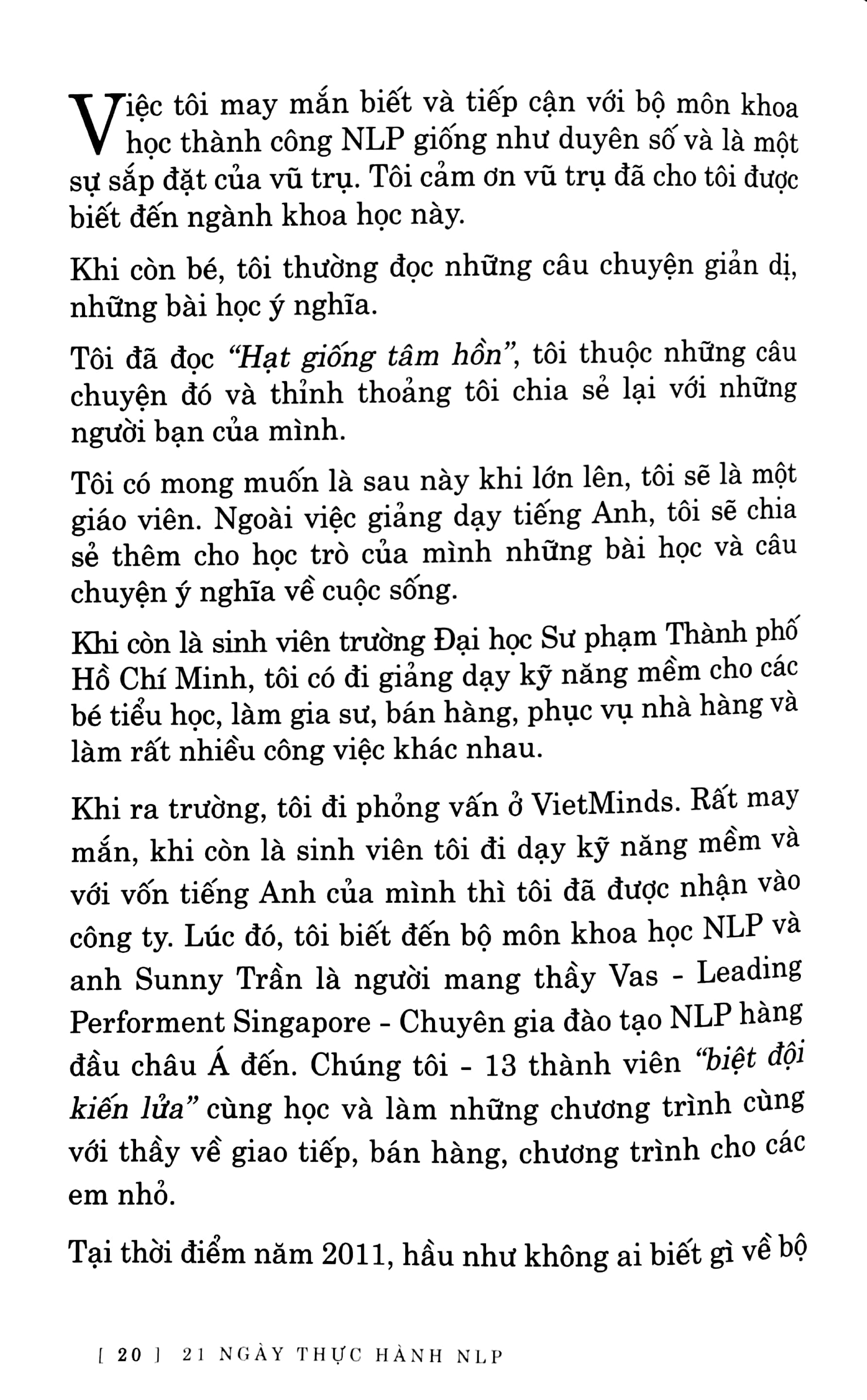 21 ngày thực hành nlp - thay đổi thói quen, xây dựng nền tảng để thành công(tái bản 2020) - Ảnh 10