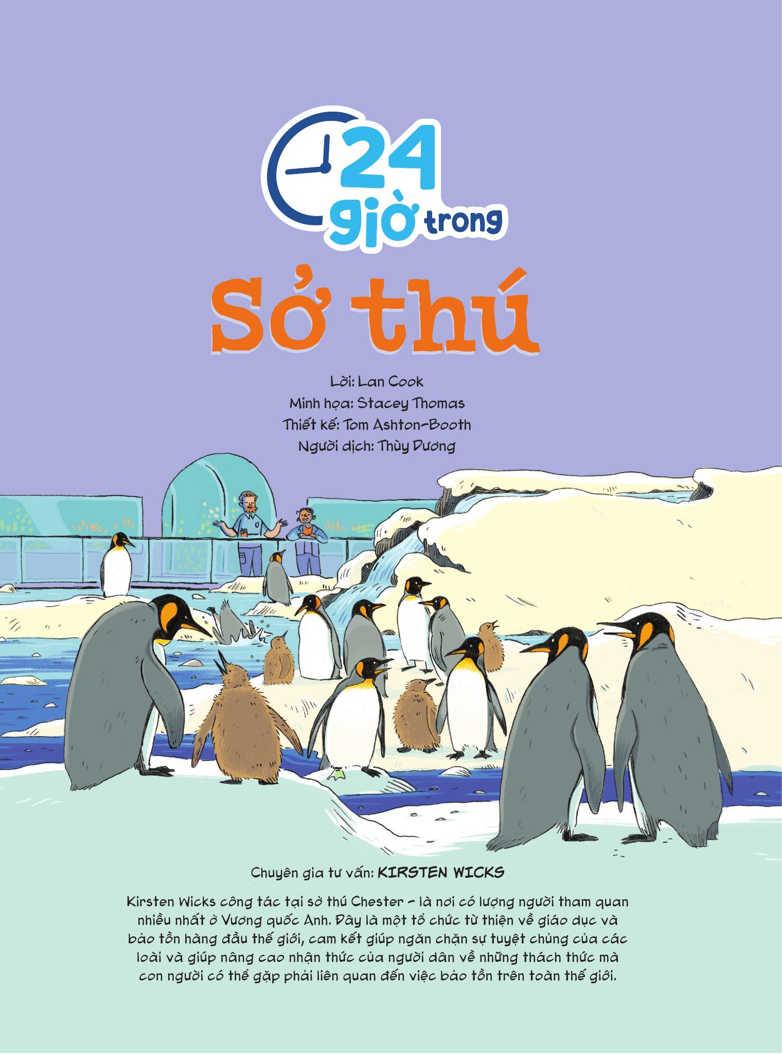 24 Giờ Trong Sở Thú - Bìa Cứng - Ảnh 3