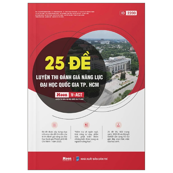 25 đề ôn thi đánh giá năng lực đại học quốc gia tp. hcm