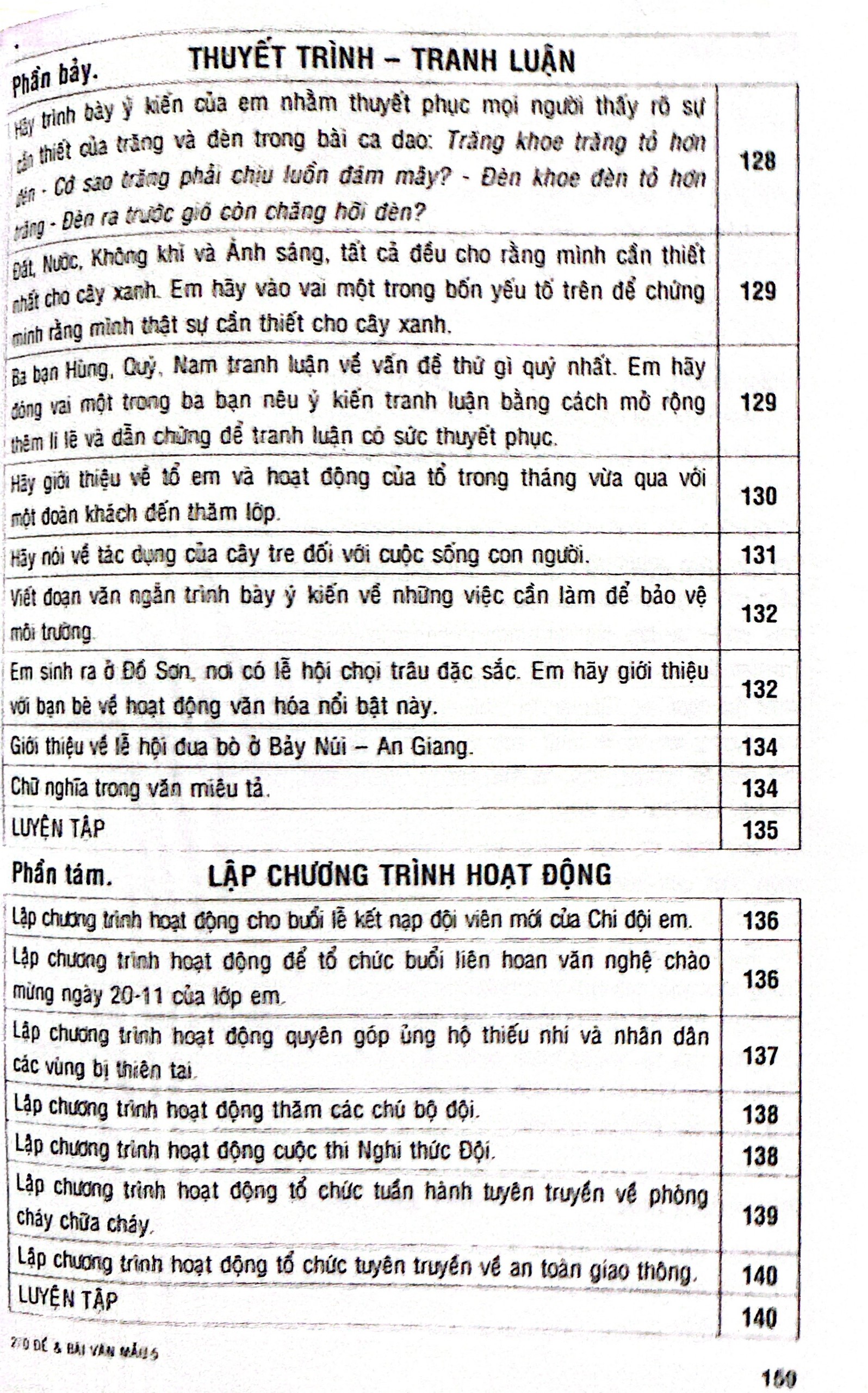 270 đề và bài văn mẫu 5 (theo chương trình gdpt mới) - Ảnh 10