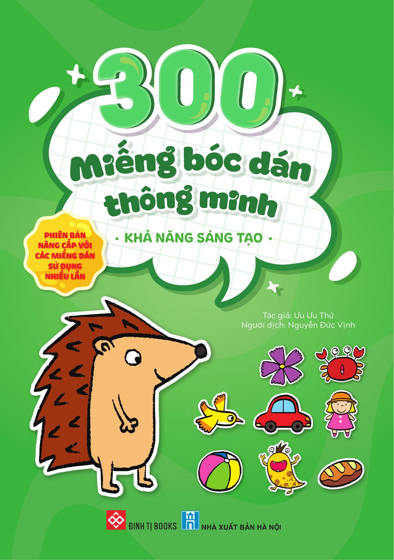 300 miếng bóc dán thông minh - khả năng sáng tạo - Ảnh 3