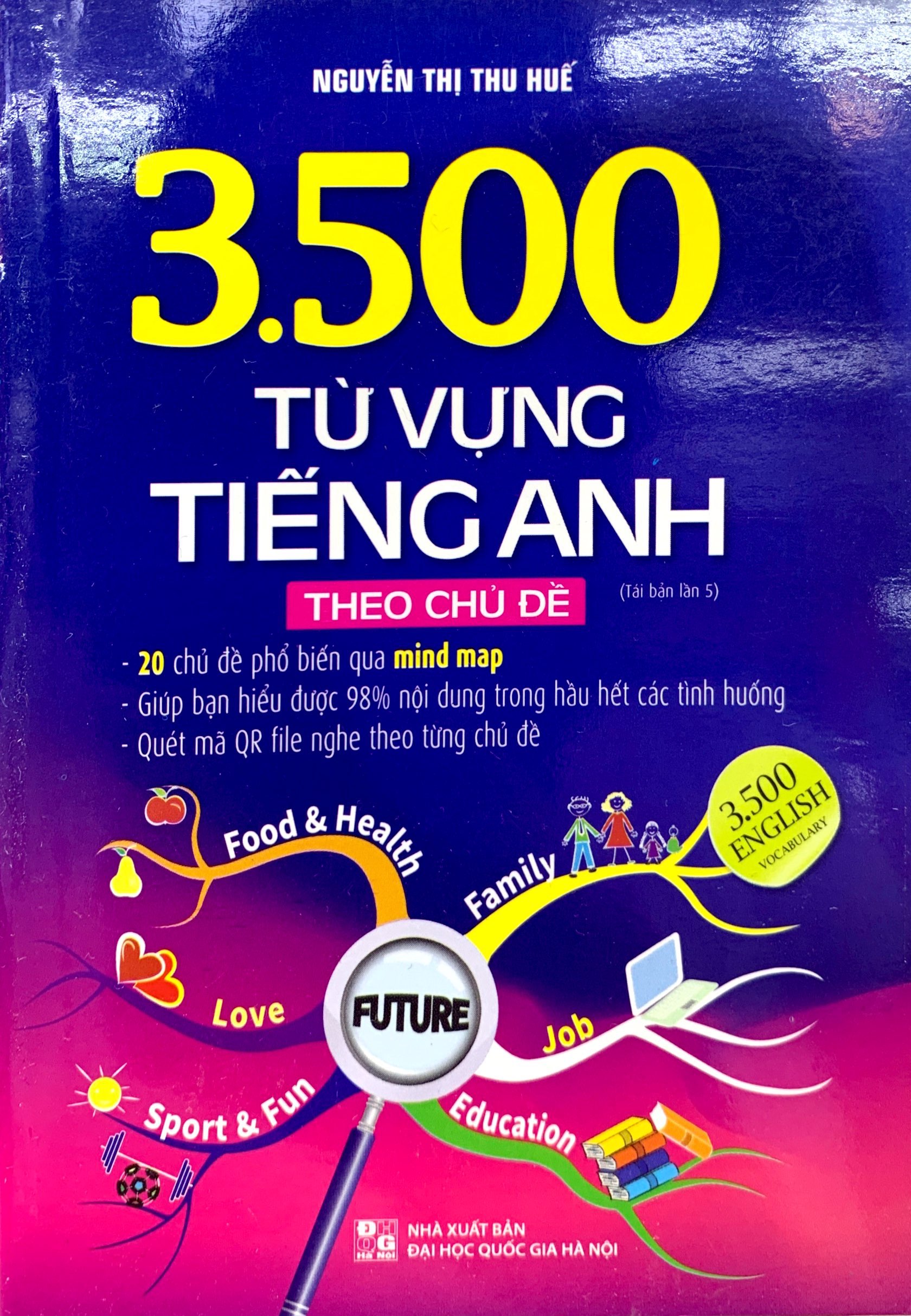 3500 từ vựng tiếng anh theo chủ đề - sách màu (tái bản 2023) - Ảnh 2