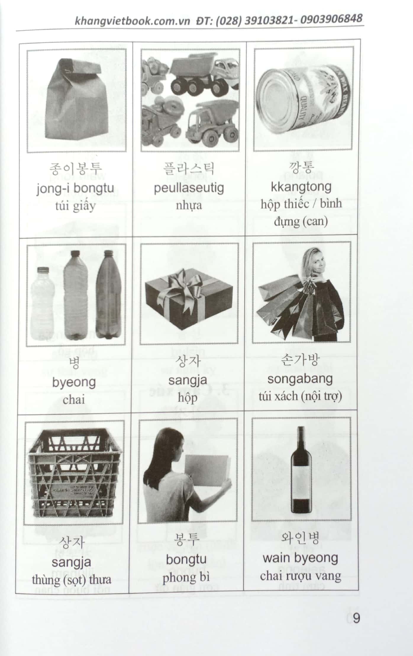 3500 từ vựng tiếng hàn theo chủ đề - Ảnh 9