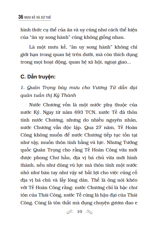 36 mưu kế và xử thế (tái bản 2023) - Ảnh 6