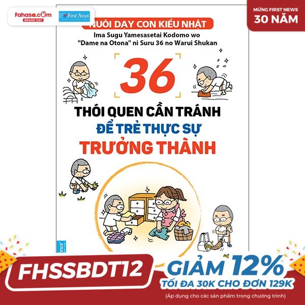 36 thói quen cần tránh để trẻ thực sự trưởng thành