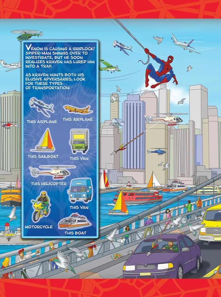 3D Look And Find - Spiderman - Ảnh 5