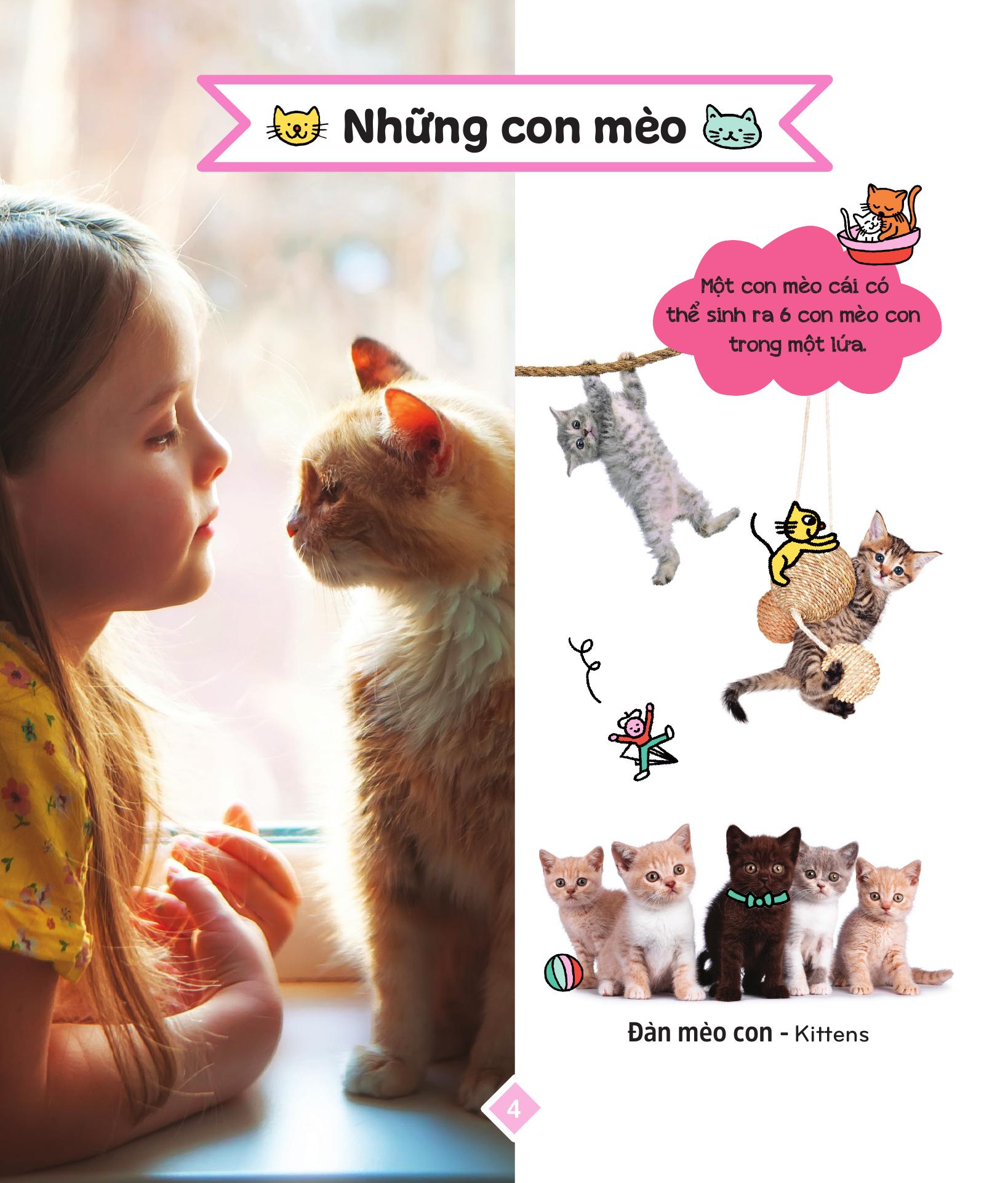 400++ Từ Vựng Mẹ Cùng Con Học Nói - Các Loài Động Vật - Ảnh 6
