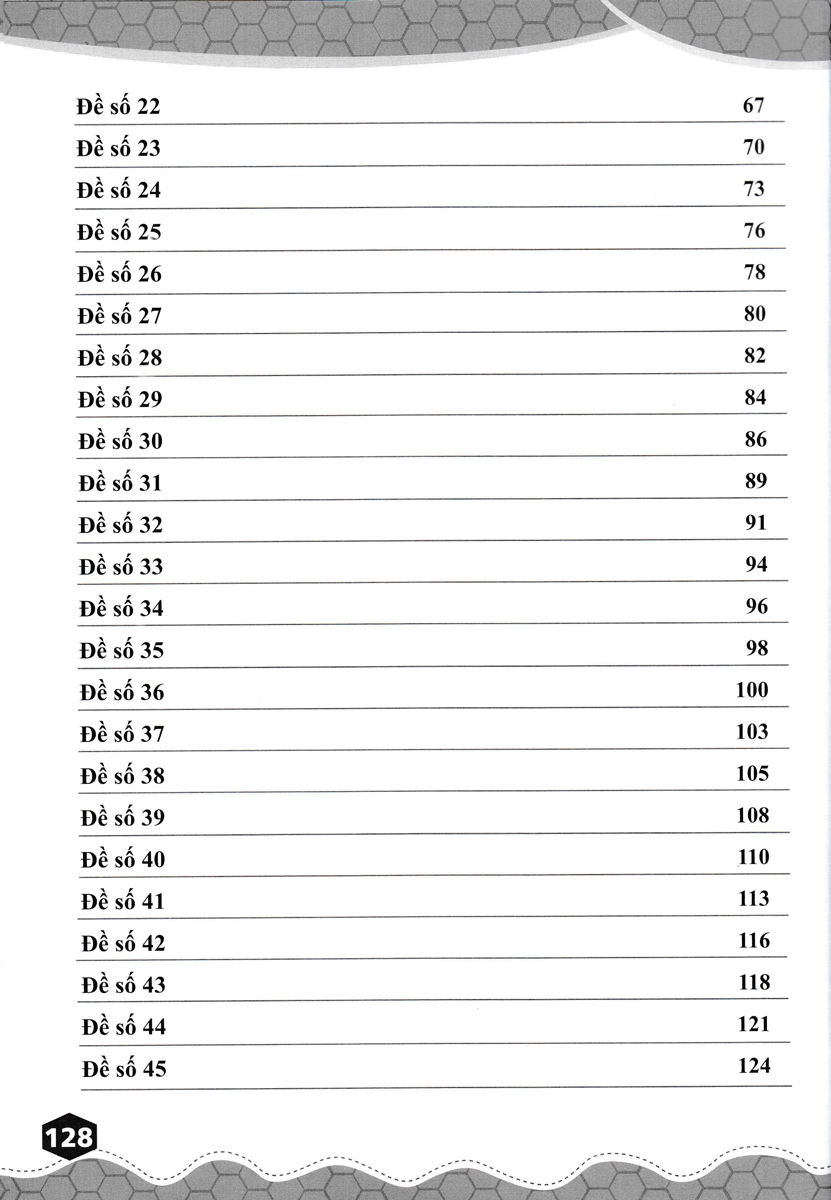 45 đề ôn luyện và kiểm tra toán 2 - tập 2 - Ảnh 3
