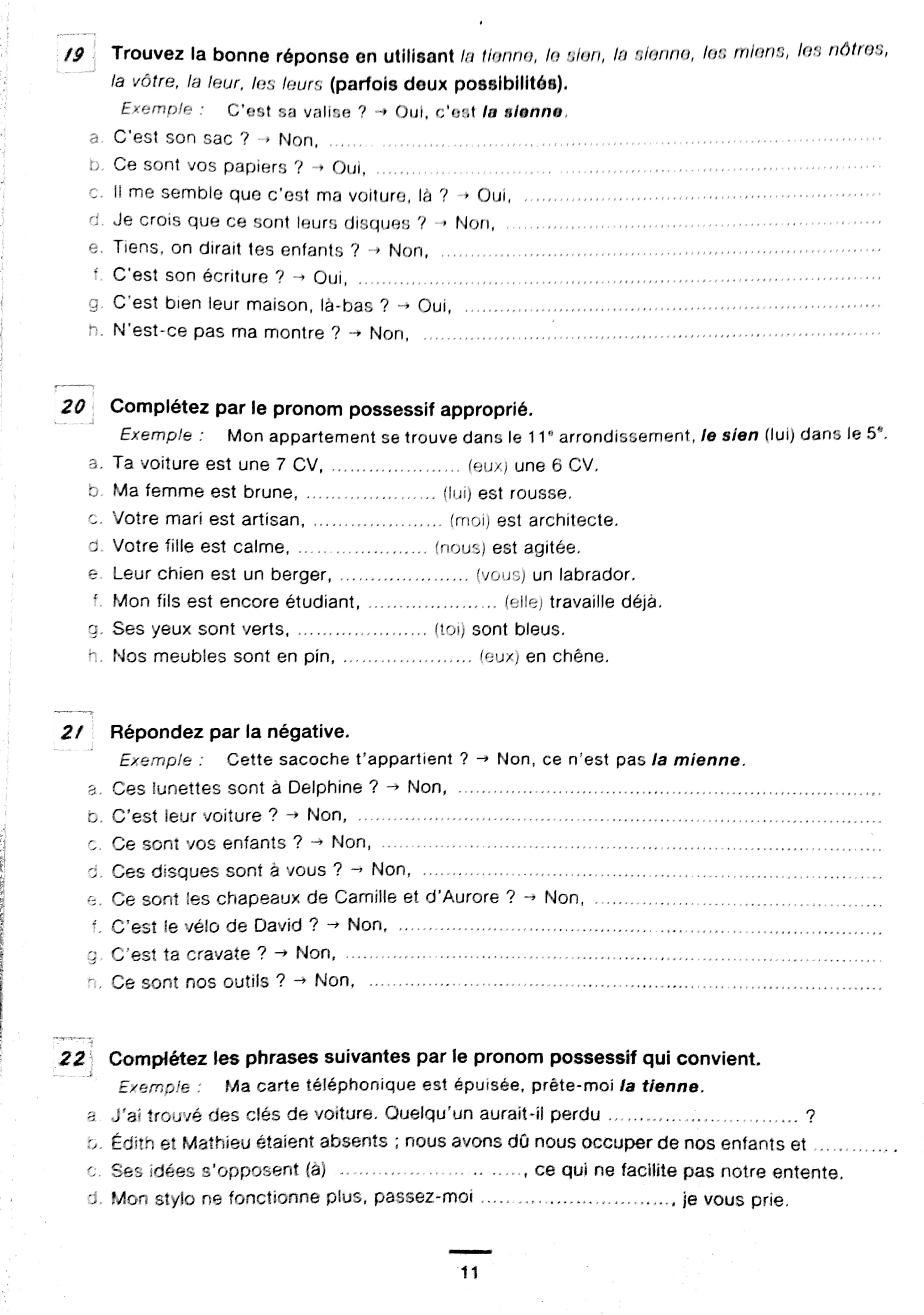 450 nouveaux exercices - grammaire niveau intermediare - Ảnh 7