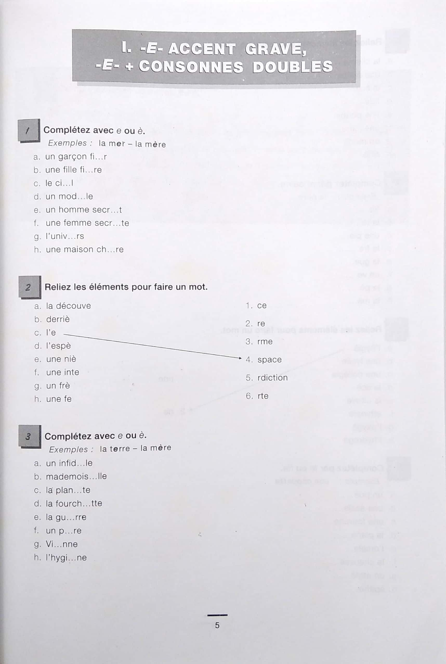 450 nouveaux exercices - orthographe (niveau débutant) - Ảnh 4