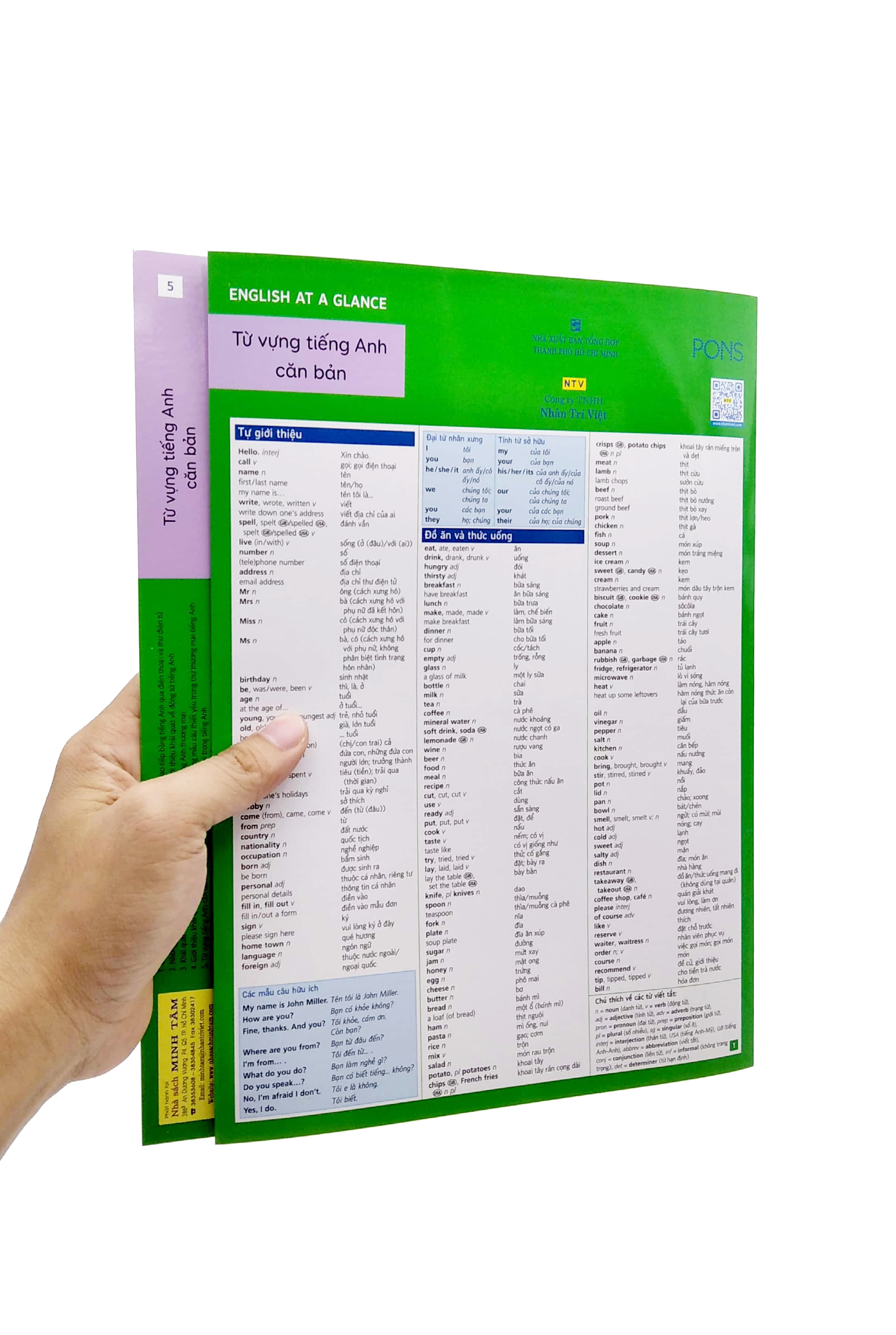 (5) english at a glance - từ vựng tiếng anh căn bản - Ảnh 6