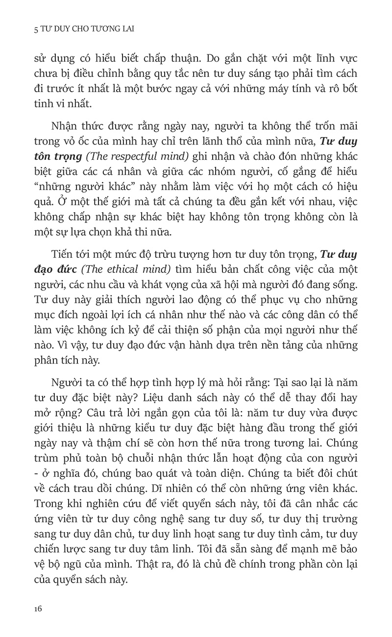 5 tư duy cho tương lai - five minds for the future - Ảnh 6
