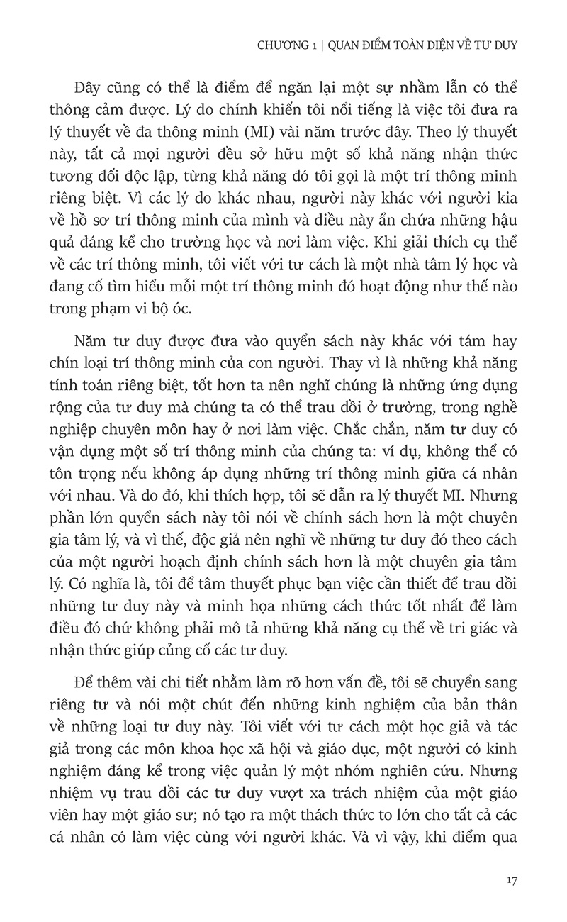 5 tư duy cho tương lai - five minds for the future - Ảnh 7