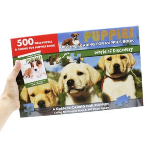 5000 piece puzzle & caring for puppies book: puppies - Ảnh 11