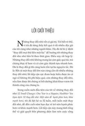 52 thay đổi nhỏ cho tâm trí lớn - Ảnh 9