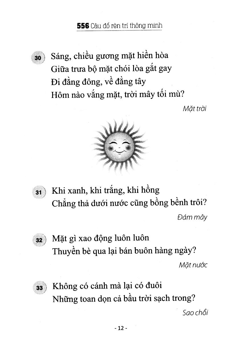 556 câu đố rèn trí thông minh (tái bản) - Ảnh 10