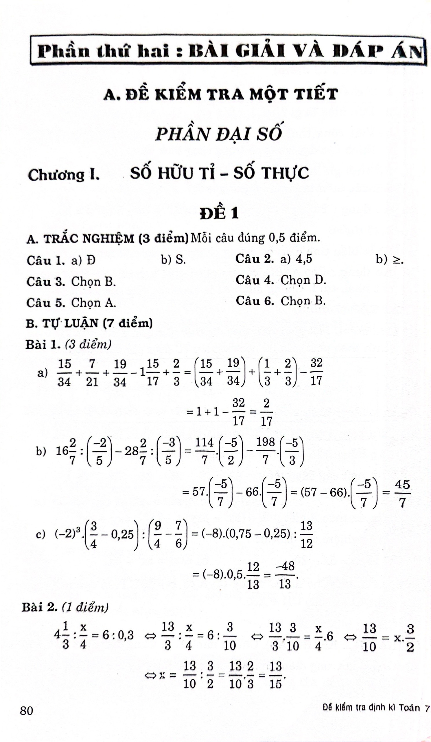 60 đề kiểm tra toán 7 (theo chương trình gdpt mới) - Ảnh 8