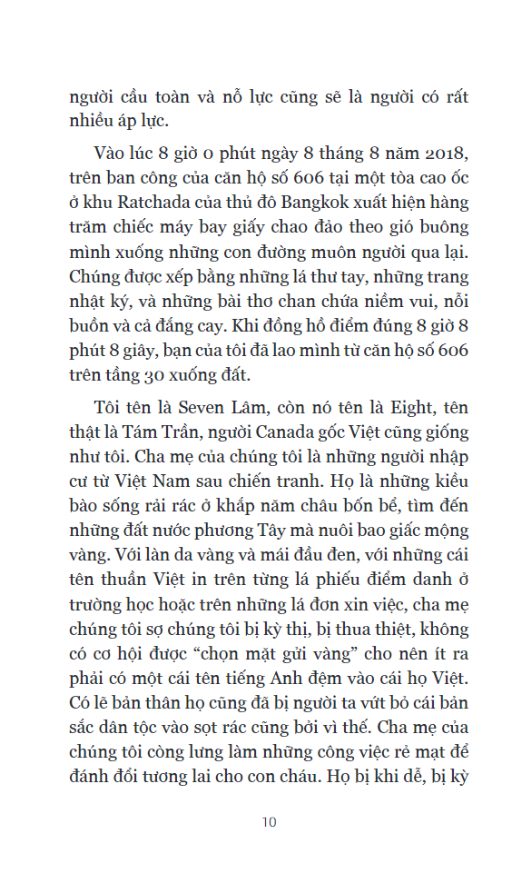 8 giờ 8 phút 8 giây - tiểu thuyết phóng tác từ sự thật của những con tim phi giới tính - Ảnh 7