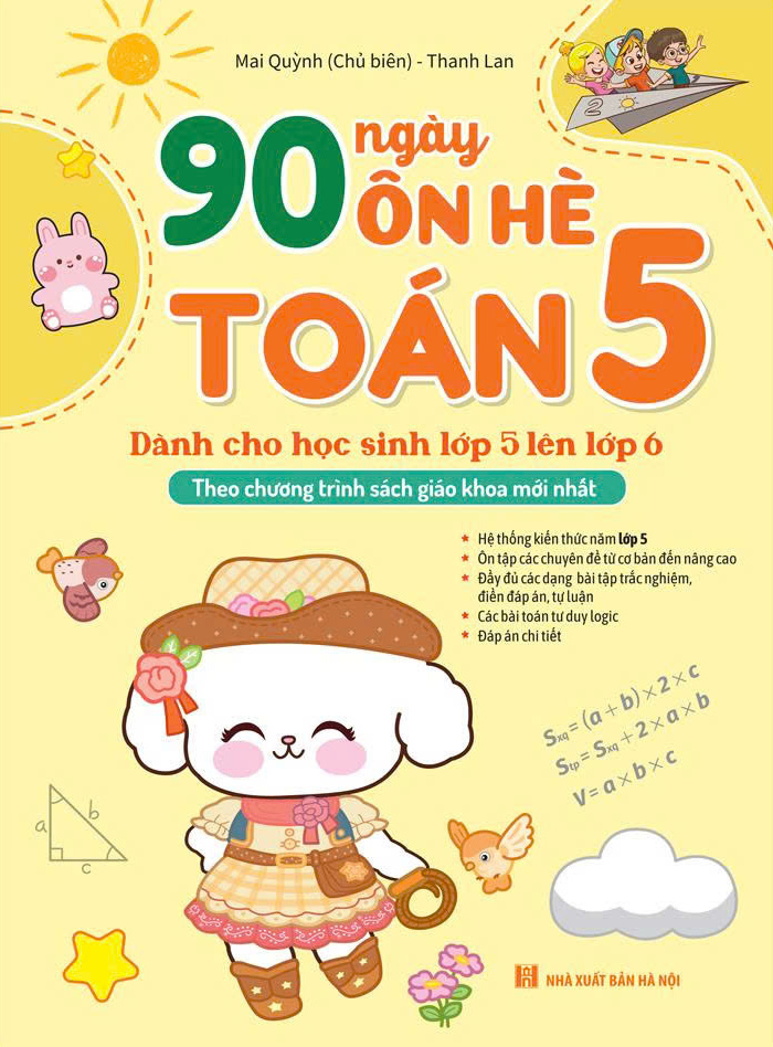 90 Ngày Ôn Hè Toán 5 (Dành Cho Học Sinh Lớp 5 Lên Lớp 6) - Ảnh 3