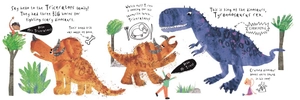 a lift the flat book - hello, mr dinosaur! - Ảnh 4