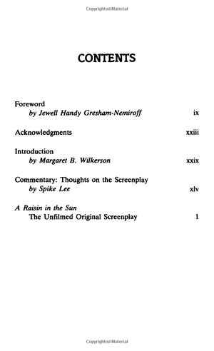 a raisin in the sun: the unfilmed original screenplay (plume) - Ảnh 3