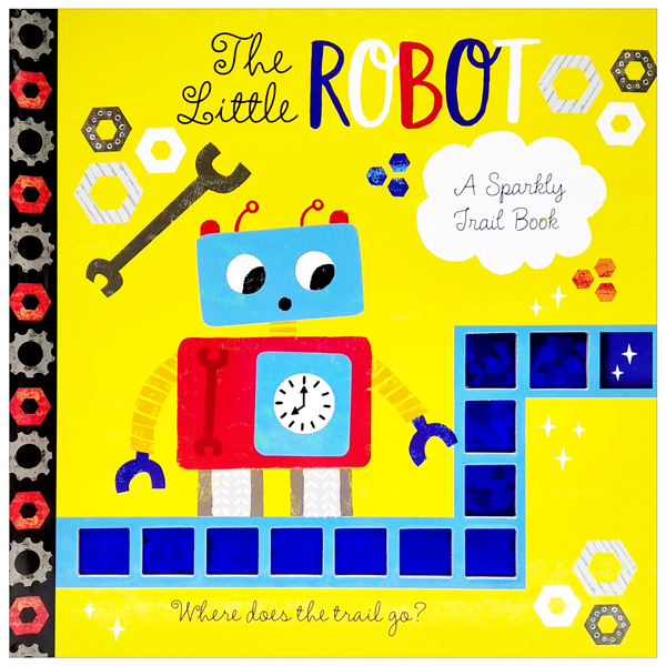 a sparkly trail book: robot