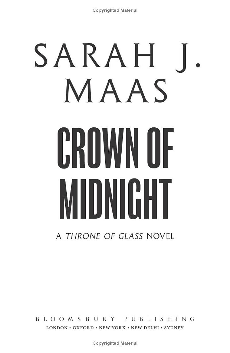 A Throne Of Glass - Crown Of Midnight - Ảnh 3