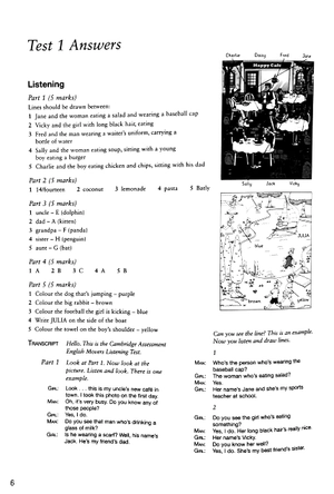 a1 movers 3 answer booklet: authentic examination papers - Ảnh 5