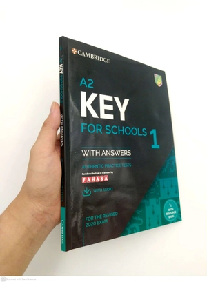 a2 key for schools 1 for the revised 2020 exam student's book with answers with audio with resource bank: authentic practice tests (ket practice tests) - Ảnh 13