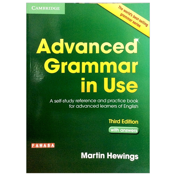 advanced grammar in use book with answers fahasa reprint edition: a self-study reference and practice book for advanced learners of english