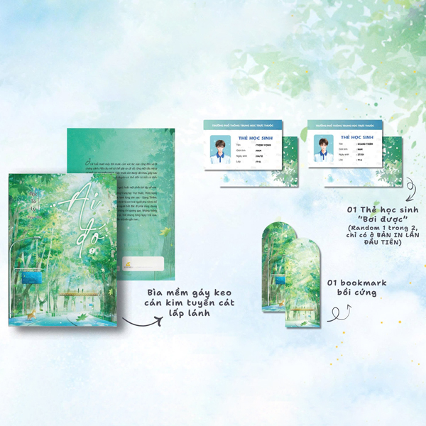 Ai Do - Tap 1 - Tang Kem Bookmark + The Hoc Sinh Random 1 Trong 2 Mau